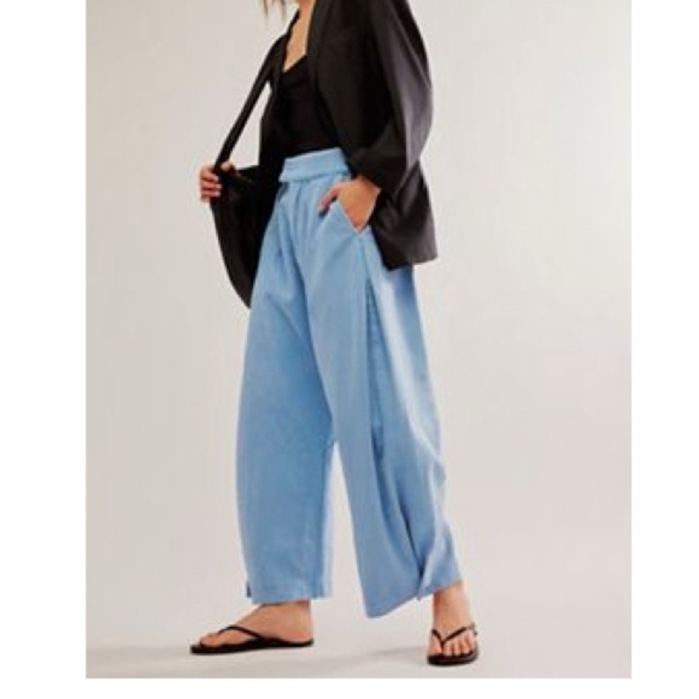 Free People Cool Harbor Wide Leg Trousers Size XS